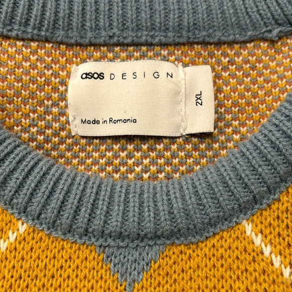 ASOS patterned sweater - Picture 2 of 6